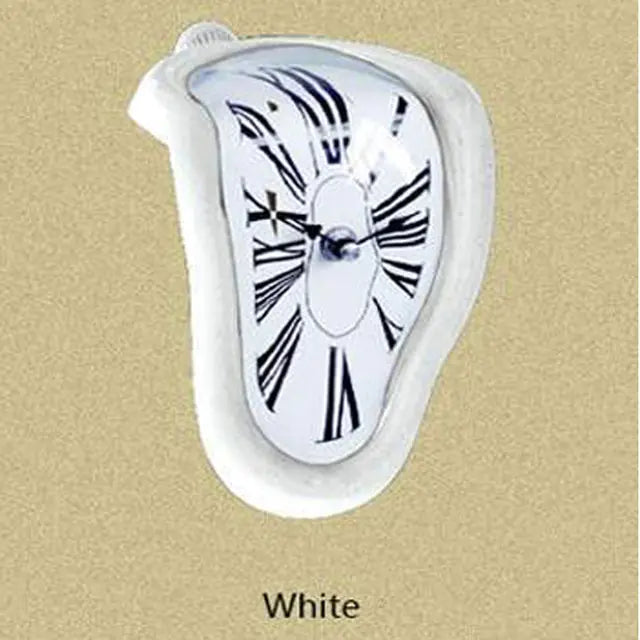 Melting Distorted Wall Clocks