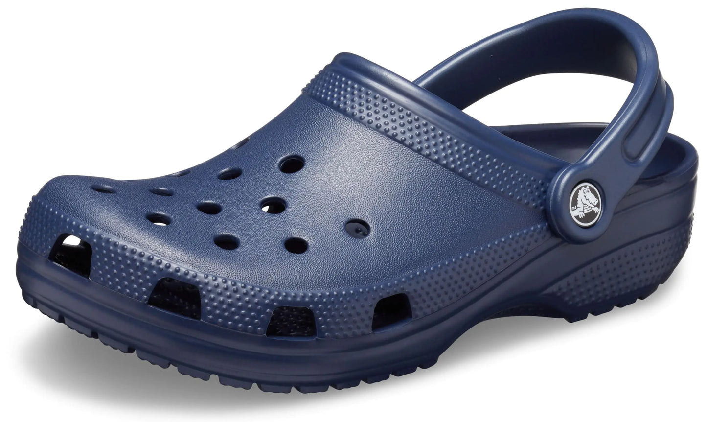 Crocs Unisex-Adult Classic Clogs 8 Women/6 Men Navy