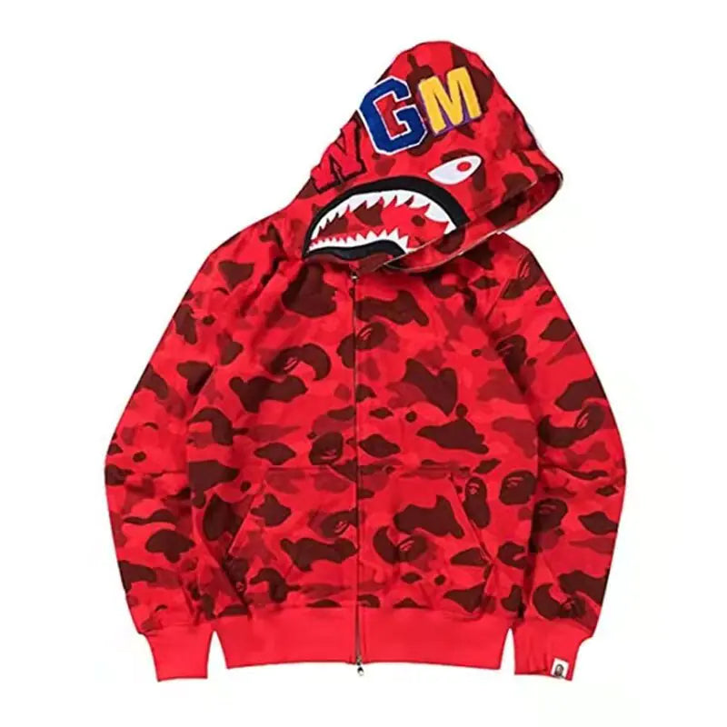 Men's Shark Camouflage Hoodies