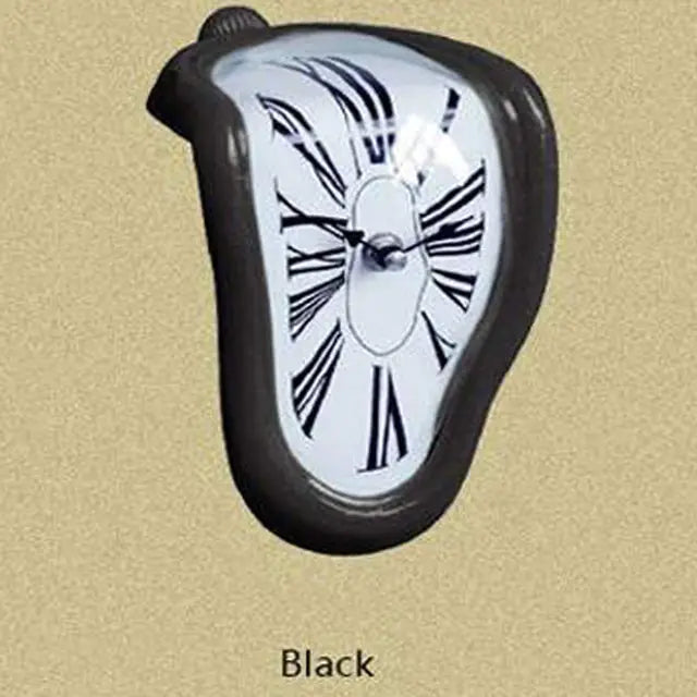 Melting Distorted Wall Clocks