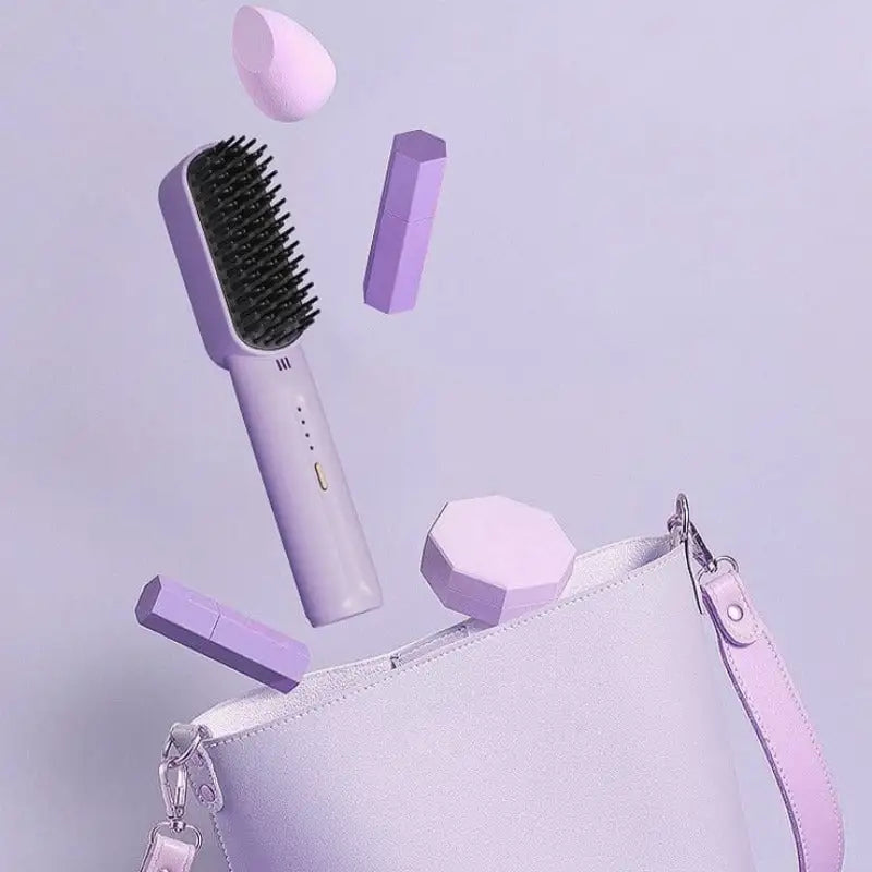 Wireless Hair Straightener Comb